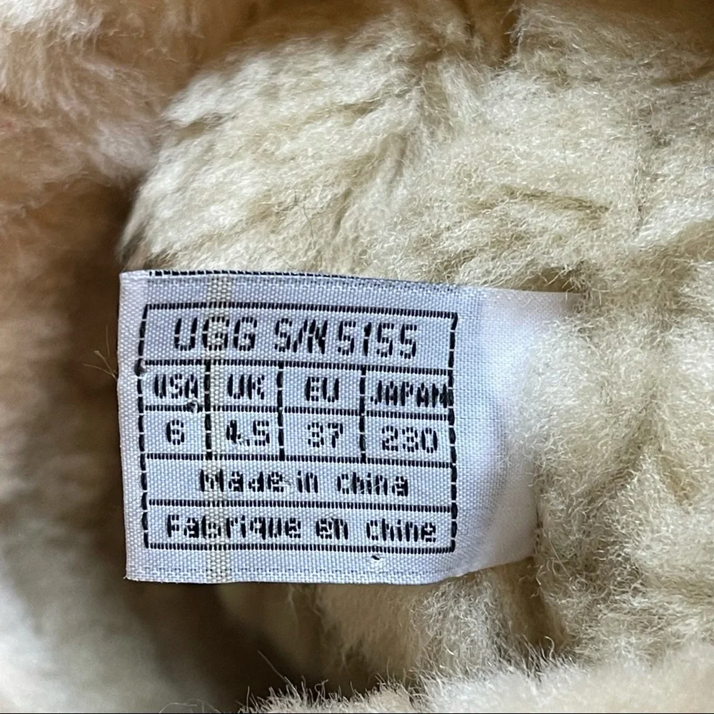 Extremely Rare! UGG Braided Sussex Fur Lined Boots - Like New
